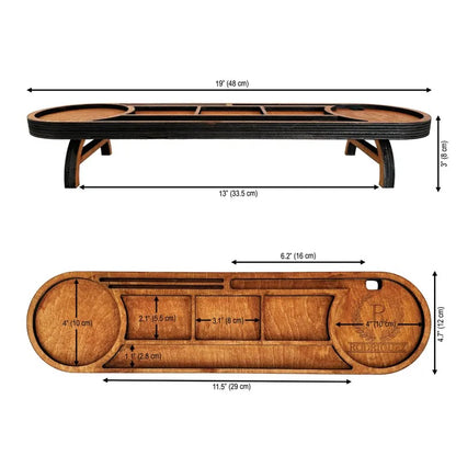 organisateur de bureau En bois